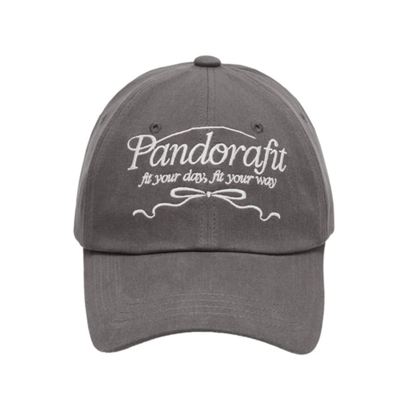 

PANDORAFIT Ribbon Logo Ball Cap (gray) GREY