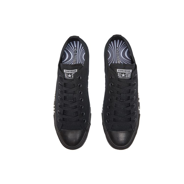 Converse Chuck Taylor All Star OX Comfortable Fashion Low Top Canvas Shoes Unisex Sneakers Black White 165382C