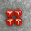4PCS 56MM GR Sport Emblem Wheel Center Hub Cap Car Rims Cover Hubcaps Tesla Model 3 Y X S