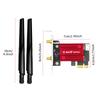 WiFi 6 FV-AX900Pro Wireless Card (8CM Short Bracket) - Bluetooth 5.4, High-Speed Dual-Band WiFi Adapter for PC/Desktop