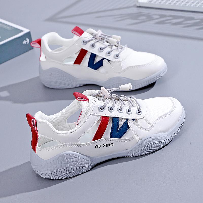 Summer new ins breathable student tide mesh board shoes street shooting sneakers HY 35