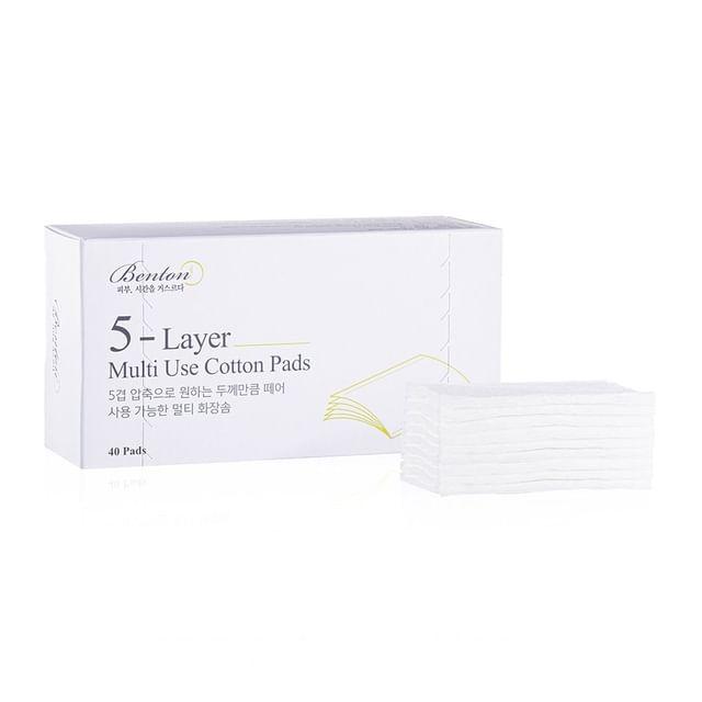 Benton 5-слойные многофункциональные хлопковые подушечки 40 pads