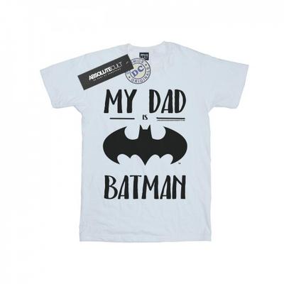 Girls Batman My Dad Is Batman Cotton T-Shirt