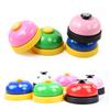 8 Colorful Bone Printing Dog Training Bell Equipment Small Plastic Agility Equipment Waterproof Sounder Press for Cats Custom