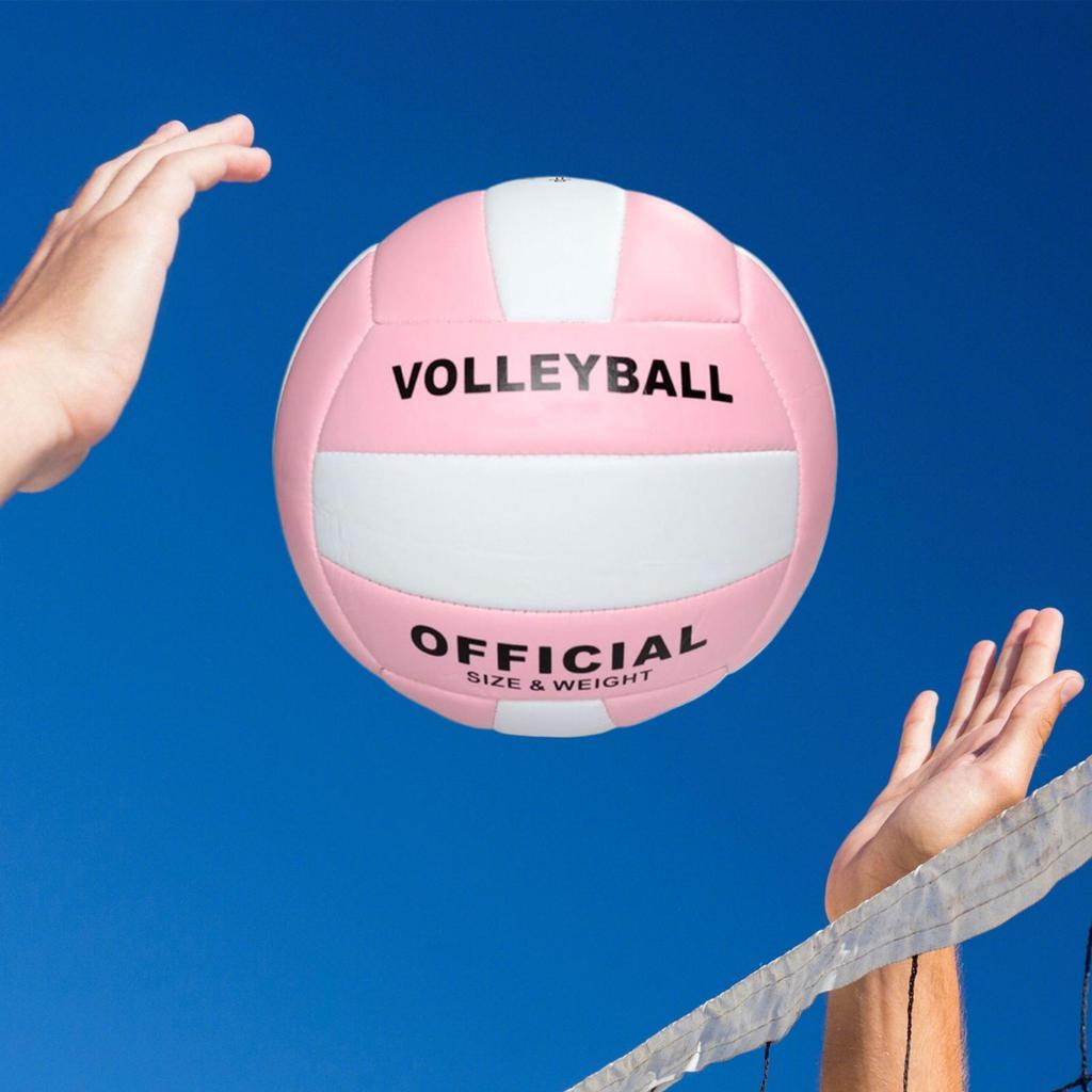 Sand Volleyball Sports Training Ball Wear-Resistant Soft Volleyball thickness No.5 Machine Sewing Soft Beach Air Volleyball