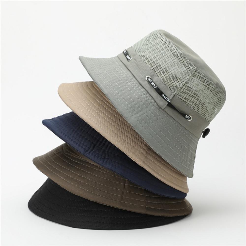 UV Protect Sun Hat Breathable Bucket Hat Fisherman Hat  Summer Outdoor Traveling Fishing Hiking