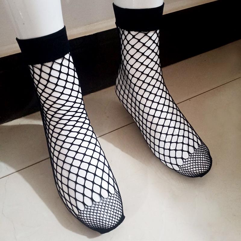 Damen Over-the-Knee Schwarze Strümpfe mit Trägern - Weiße Einteiler Strumpfhose