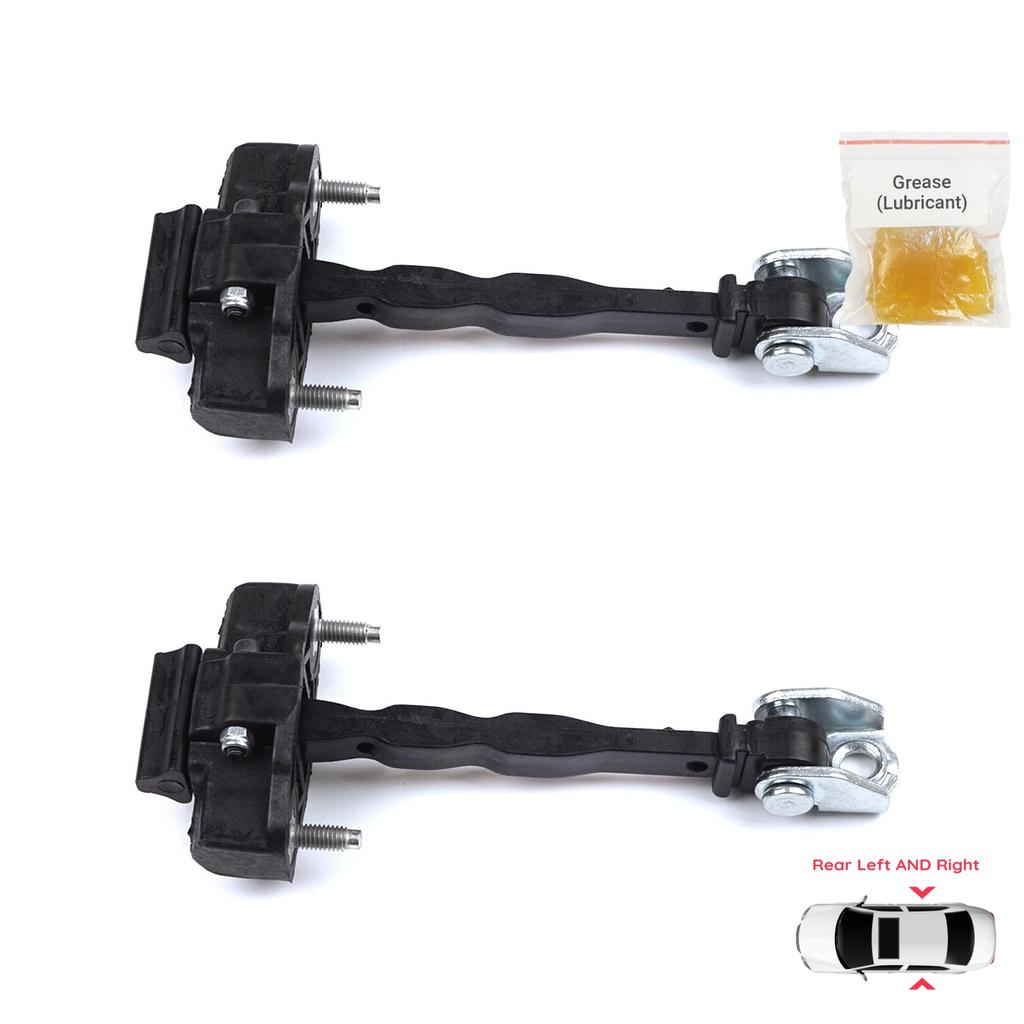 EDP1327-1 2 Pieces Rear Door Hinge Stop Check Strap Limiter for Peugeot 308 MK3 408 Crossover DS4 Opel Astra L 2021-On 5-Door 9830834180