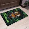 Custom Name Tiger Printed Carpet,Rug for Office Chair Living Room Bedroom Kitchen Room Decor Gifts.