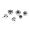Hot Sale 2PCS Silver Color Steel Watch Crown 4.5mm To 7mm Head Diameter With Long Post For Watch Crowns Repair