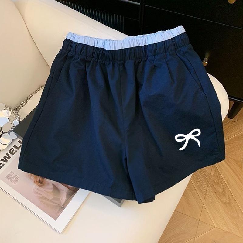 Trendy and Quick-Drying Color Block Shorts for Girls - Summer 2026