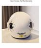 3C Certified Women's Cute Electric Scooter Helmet – Stylish, Sun-Protected, All-Season Safety Gear for Motorcyclists