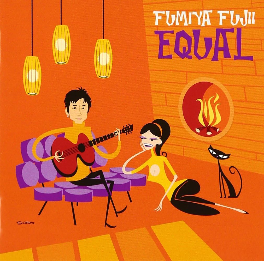 

CD FUMIYA FUJII - EQUAL AICL1383PROMO Seasky 2002 Japan ObiJapanese Pop/Rock Used