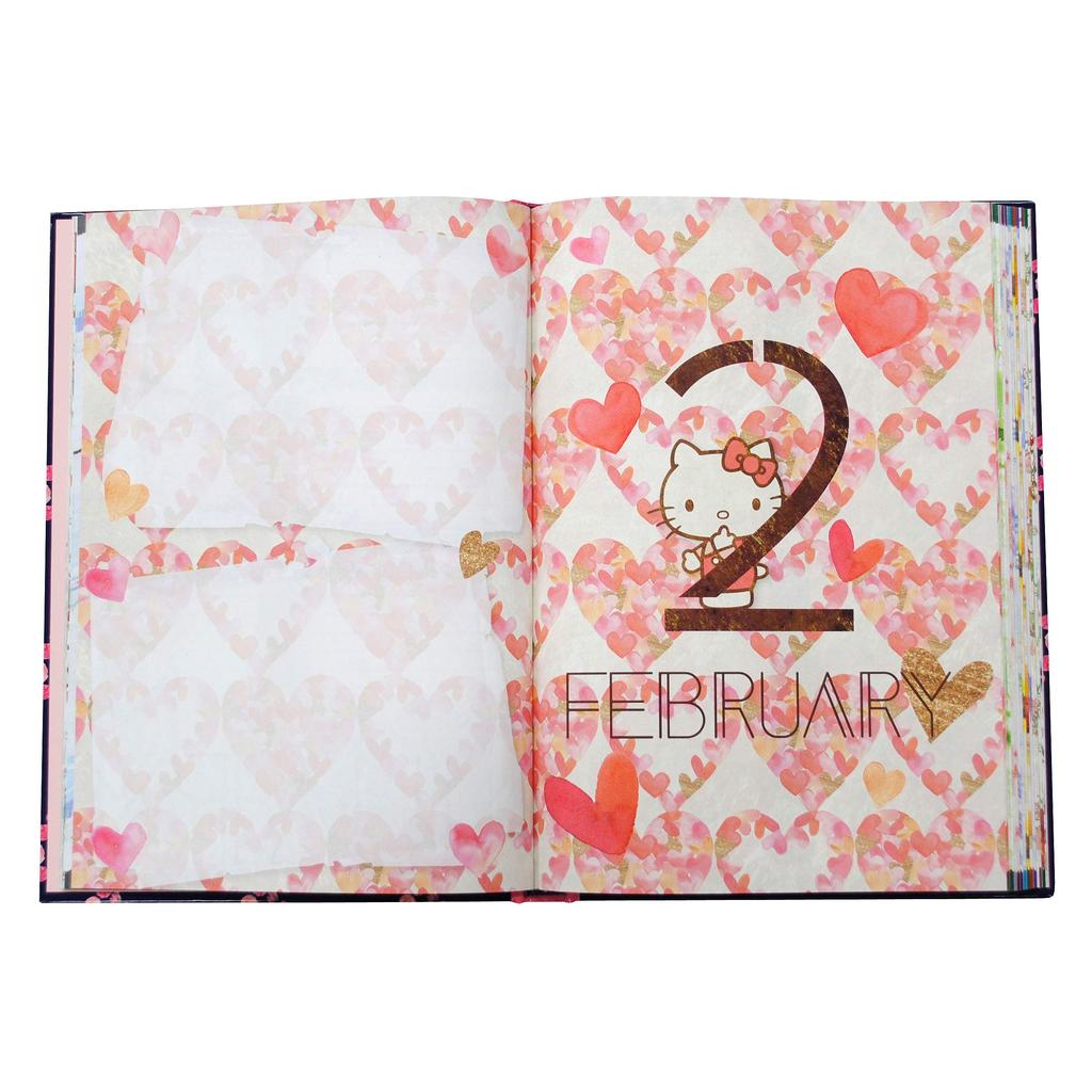 DearCards (Dear Cars) [Limited Time Sale] 3-Year Diary - Hello Kitty, No Personalization [Continuous Diary] 4801-G04-010