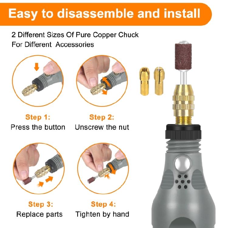 Mini Engraving Pen for Metal Wood Glass Plastic Engraving Tool 3 Speed Engraving Pen Professional Engraving Machine