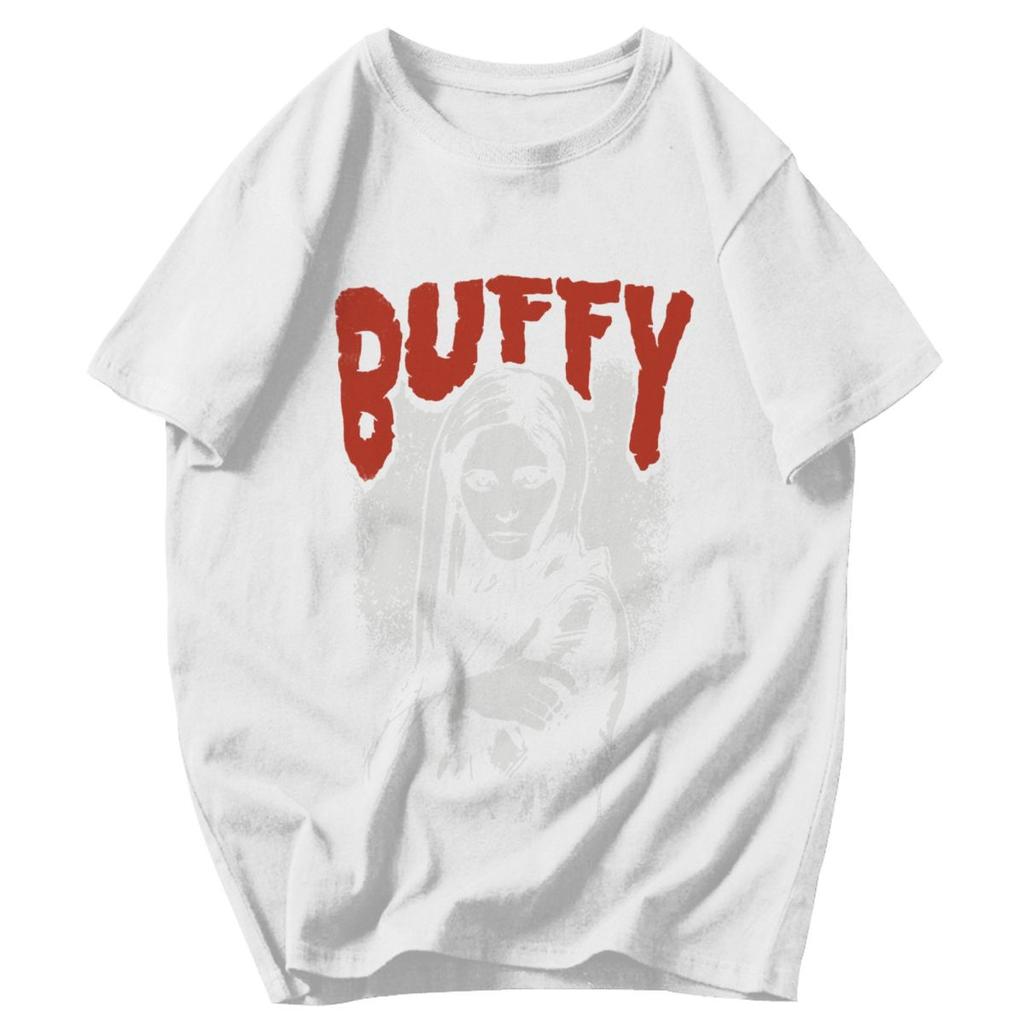 Men T Shirt TV Buffy The Vampire Slayer Gifts Y2K Graphic Anime Unisex Tops T Shirts