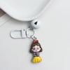 Princess Castle Resin Keychain: Cute Anime Bag Charm, Perfect for Friends