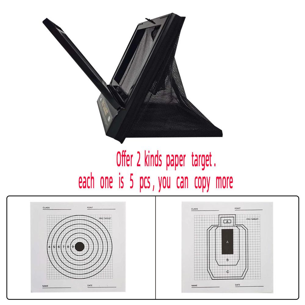 Foldable Recyclable Target Box with Net Bag and Free Target Paper for Indoor/Outdoor Arrow Practice