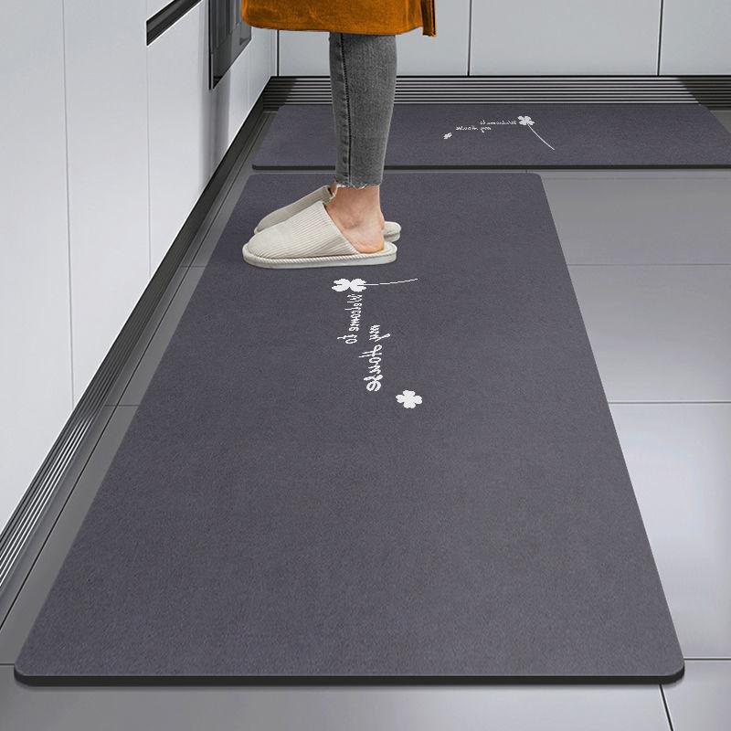 Moderne Minimalistische Water- en Olieabsorberende Vloerkleed Antislip en Vlekbestendig Keuken- en Eetkamer Vloermat Woondecoratie 40X120CM (1.3X3.9FT