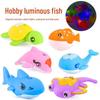 Magnetic Light-up Fishing Float & Bath Toy Set - Dolphin, Shark, Fish, Whale
