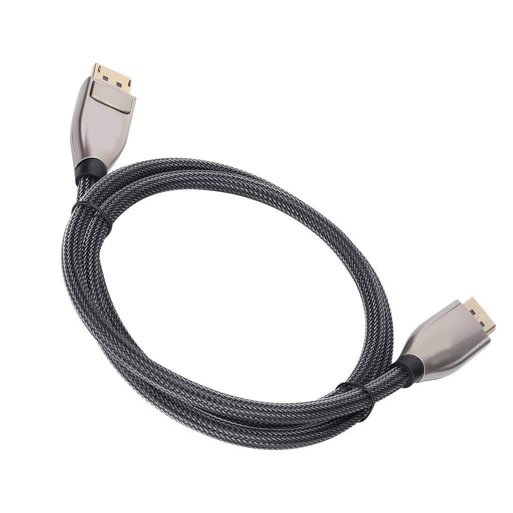 DP Adapter Cable 1 Meter UltraThin Version 1.4 8K Data Connection HighDefinition 4K Displayport Cable