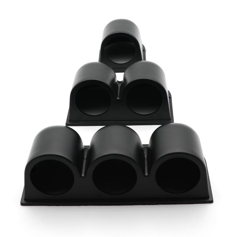 DRAGON GAUGE 52mm Car Gauge Pod Universal Black Single Double Triple Car Meters Holder for 2 Inch 52mm Gauges