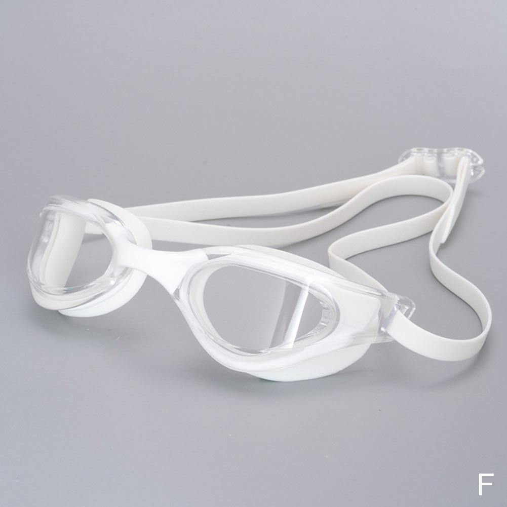 

Профессиональные водонепроницаемые прозрачные двойные противотуманные очки для плавания с защитой от ультрафиолета для мужчин и женщин, очки для плавания F