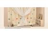 No-Punch Light-Blocking Bay Window Curtain Fabric for Bedrooms
