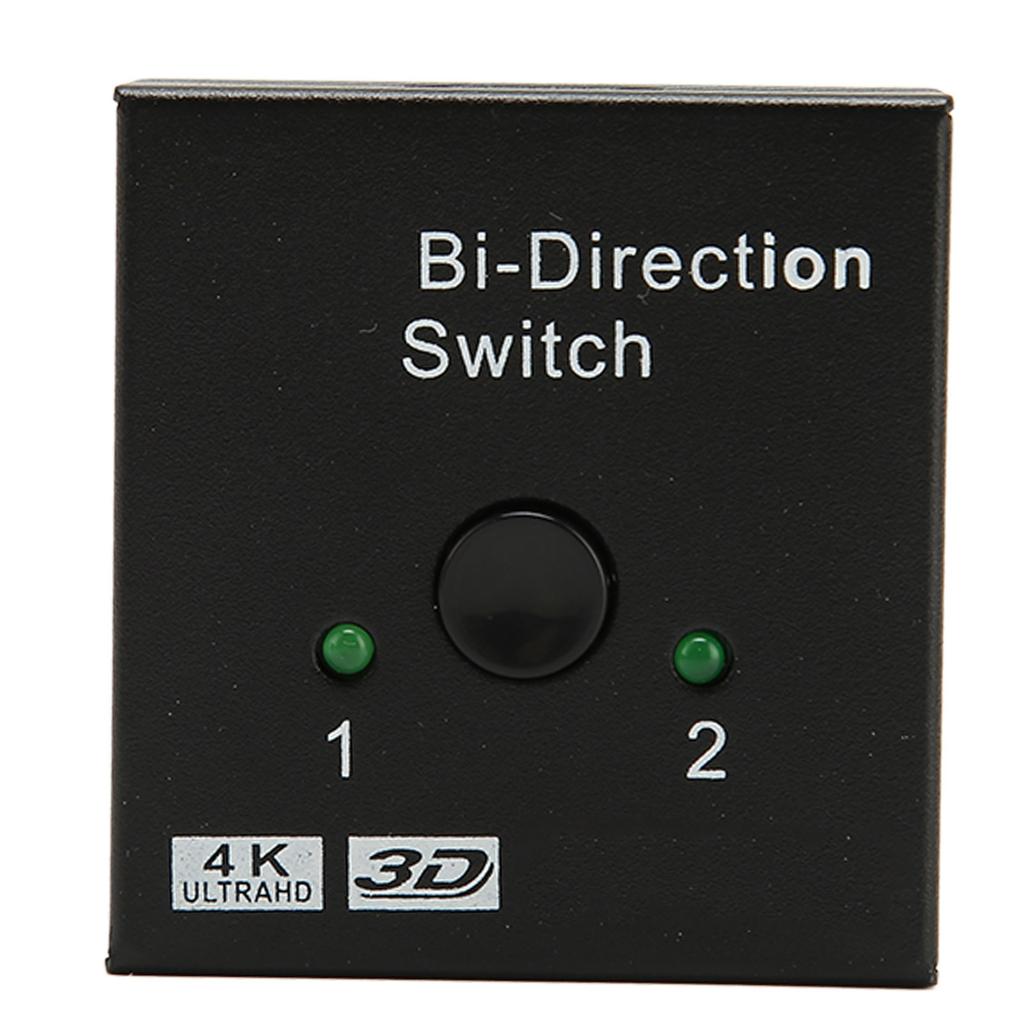 HD Multimedia Interface Bi Direction Switch 1 in 2 Out 2 in 1 Out HD Multimedia Interface Splitter for Xbox for PS5 4 3