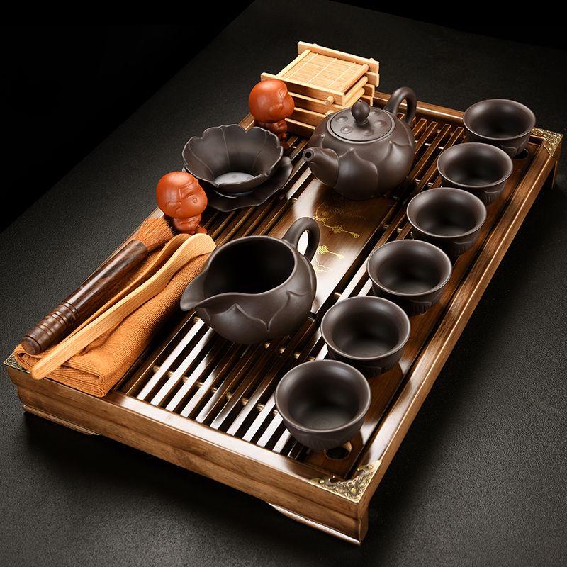 Китайский керамический чайный набор Кунг-фу из исинской глины
