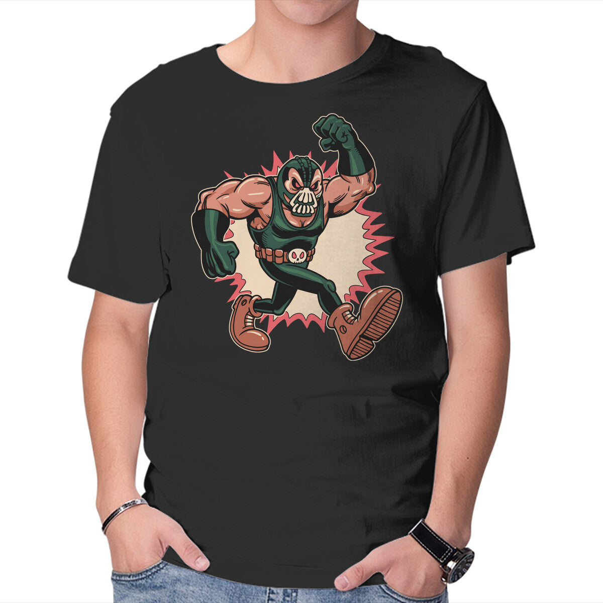 Unisex Crew Neck T-Shirt Break You Graphic Short Sleeve Casual Tee XXXL