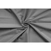 Parure de lit - 1 housse de couette 220 x 240 cm + 2 taies d'oreiller 60 x 60 cm - 100% coton renforcé - Anthracite