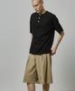 BLUFF Rugged Overfit Henley Neck Short Sleeve T-Shirt [2 Colors]