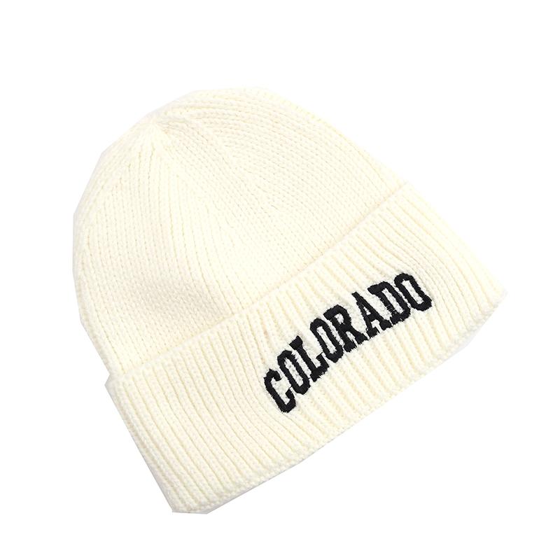 1pc Winter Warm Beanie Hat with Letter Embroidered,Windproof Casual Knitted Caps for Men and Women,suitable for Dailywear Tralve