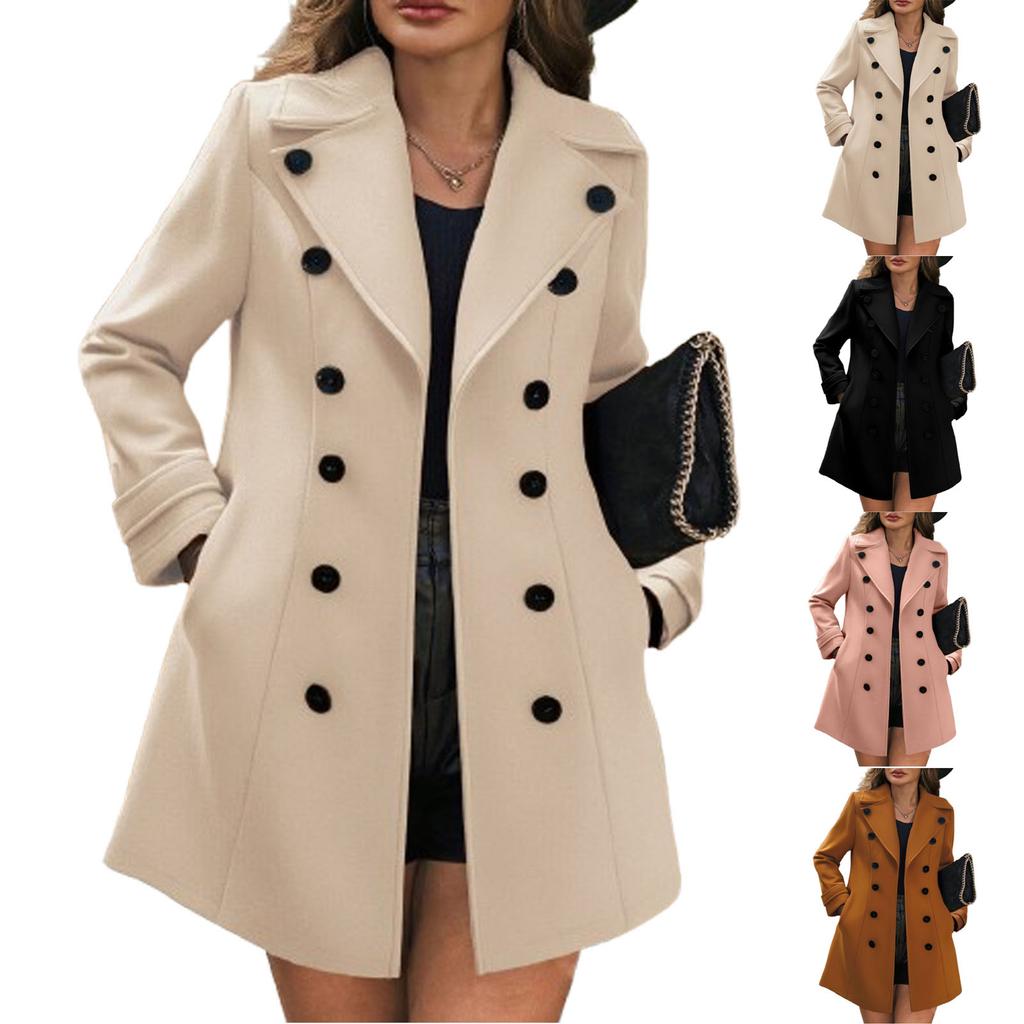 Dámský módní kardigan Jednobarevný kardigan s dlouhým rukávem