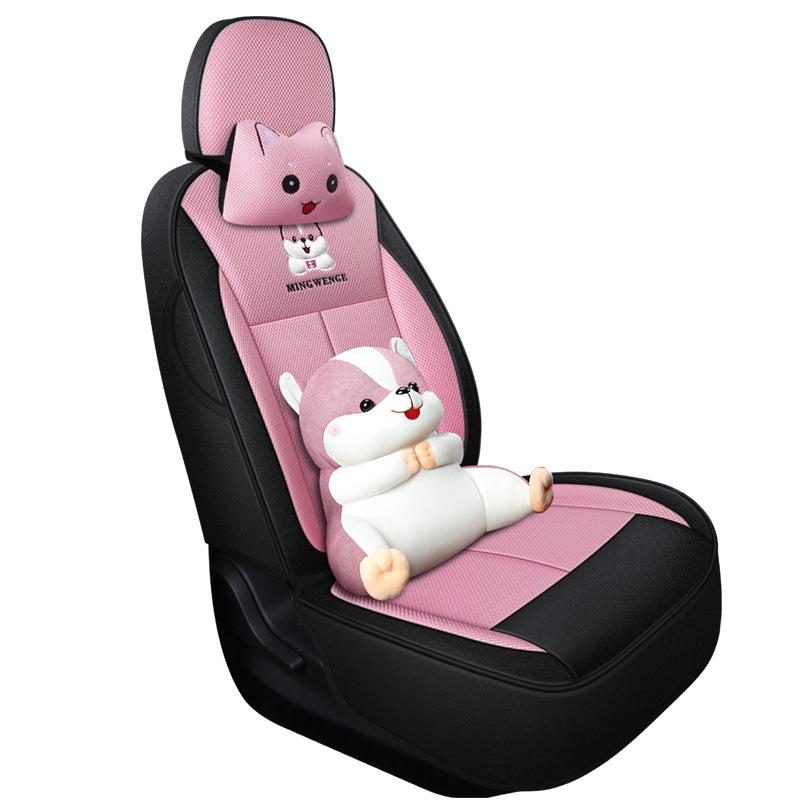 ORA Car Full-Coverage Seat Cover - Four Seasons Universal Mesh for Five-Seat Vehicles