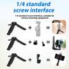 BOXOB Mini Tripod for DJI Osmo Pocket 3 & 2, Portable Camera Tripod Stand, Black, ABS Material