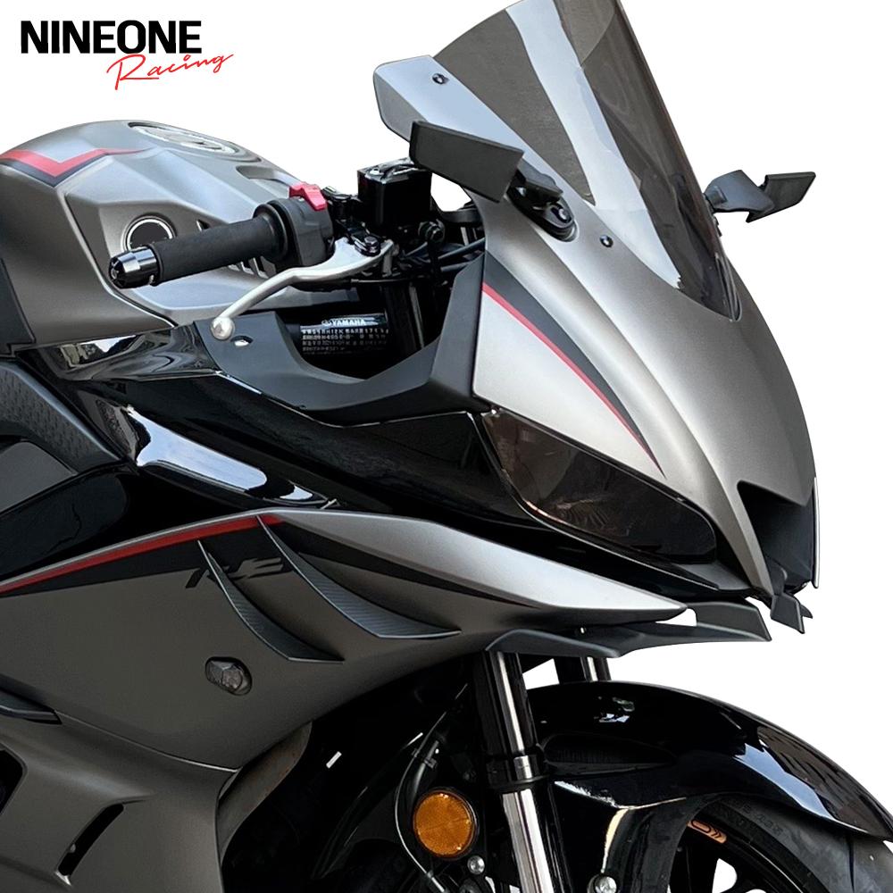 Beak Nose Cone Front Under Nose Fairing Lower Winglets Wing Extension Cover Cowl For Yamaha YZF-R3/R25 YZFR3 YZFR25 2019-2026