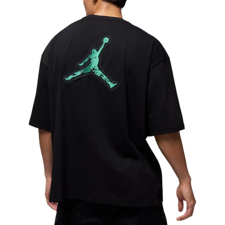 Nike Clothing T Shirts Men's Black Crew Neck IH7303-010