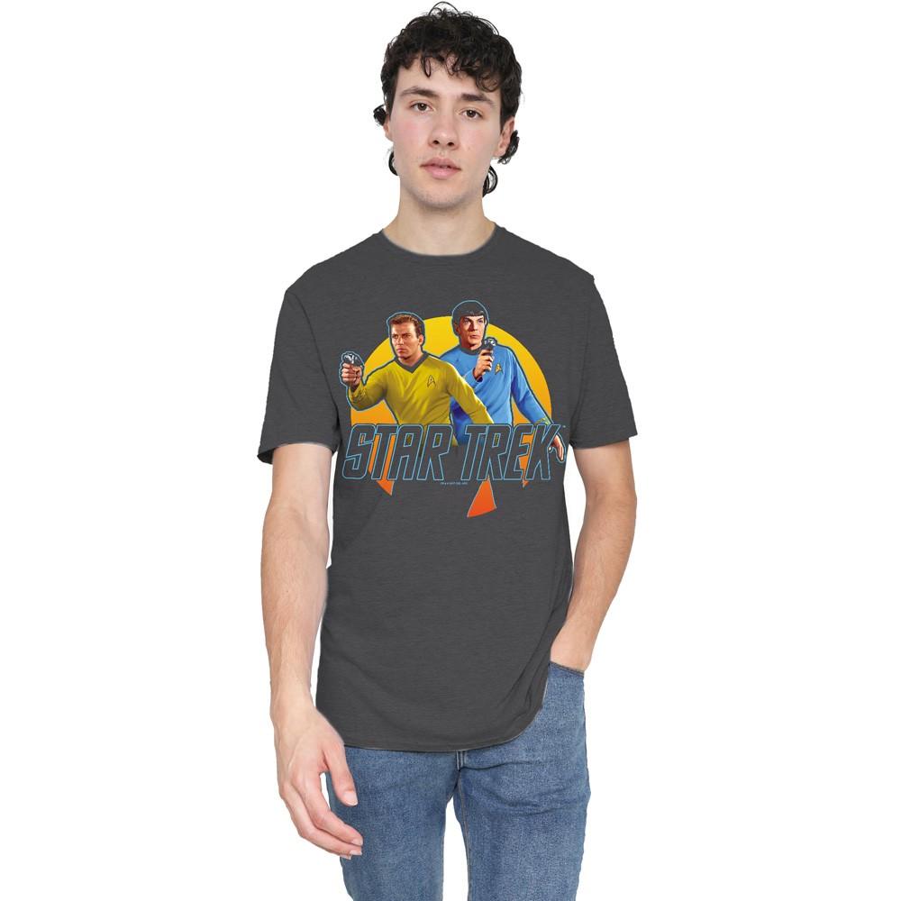 Star Trek Phasers Ready T-Shirt S-3XL Charcoal XXL