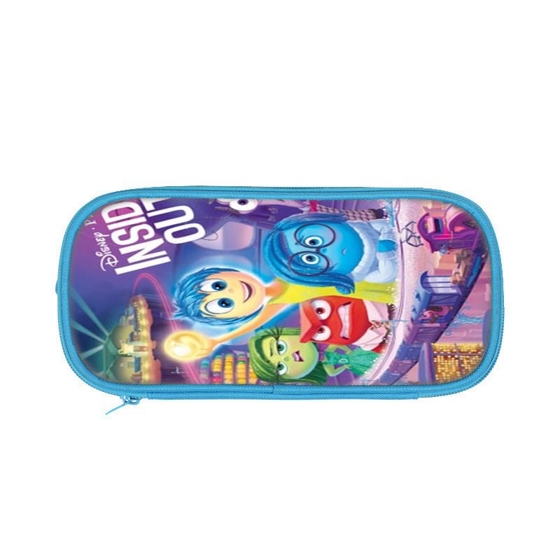 Inside Out Brain Characters Pencil Case With Large Capacity For Students And Office Use