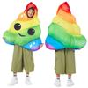 Halloween Kids Costume With Colorful Poop Design For School Events And Festive Parties