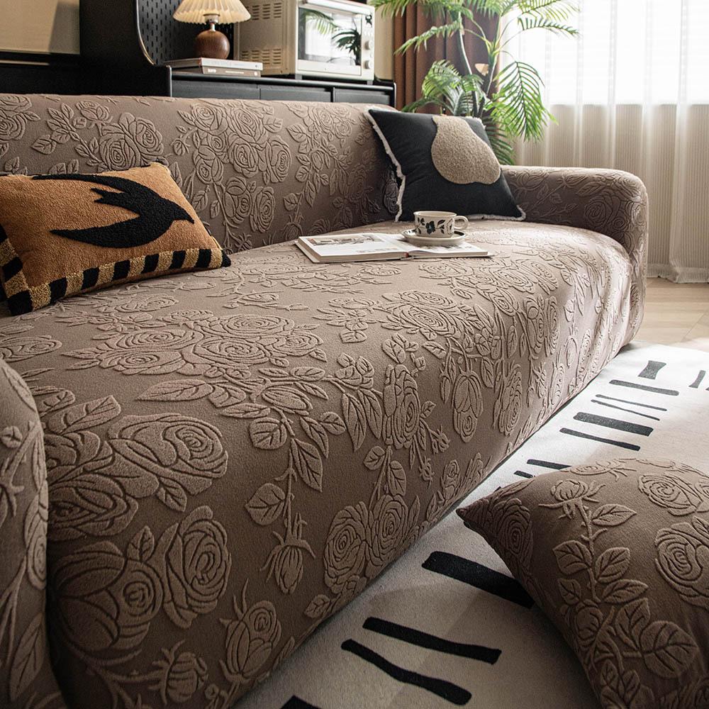 Neue Ganzjahres-Universal-Sofabezug All-Inclusive Mehrzweck-Gerade Reihe Integrierte Schutzhülle