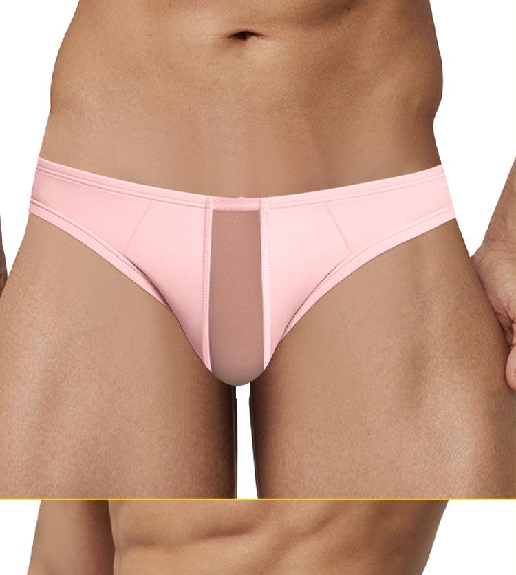 Herren Modal U-Form High-Cut Transparent Bikini Slips