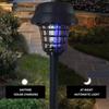2/4pcs Solar Bug Zapper Waterproof,Outdoor Mosquito Zapper, Lighting Mosquito Repellent Lamp for Indoor Outdoor Use Garden Patio