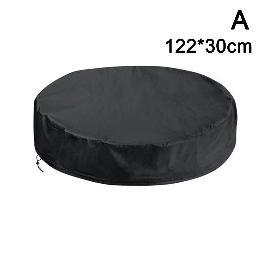 Portable Dog Pool Cover Round Easy Set Pool Cover Foldable Pet Bath Pool Cover Above Ground Bathing Tub Kiddie Pool Cover