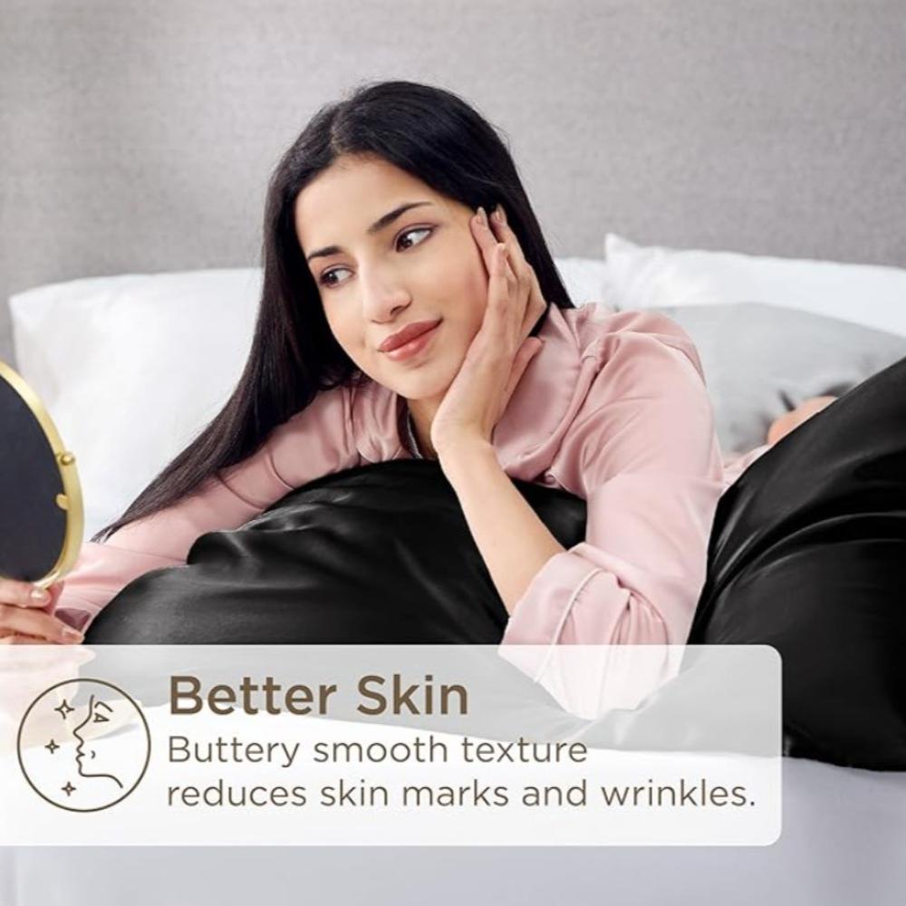 1 Piece Silky Stain Pillowcase Silky Pillowcase Natural Silk Pillowcase Mulberry Silk Pillow Case Standard