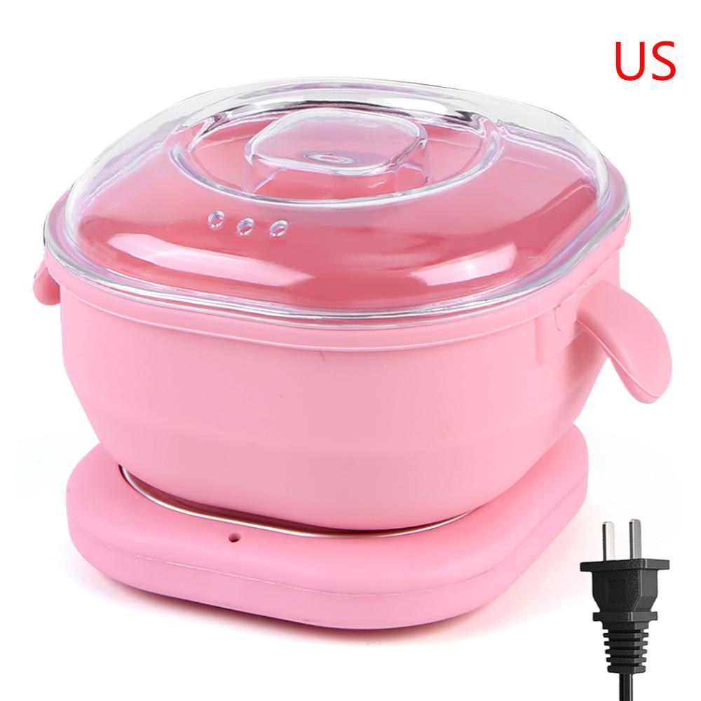 Silicone Wax Warmer Foldable Wax Heater 100W Electric Hot Wax Warmer Machine 400ml Hair Removal Wax Machine for Hair Removal