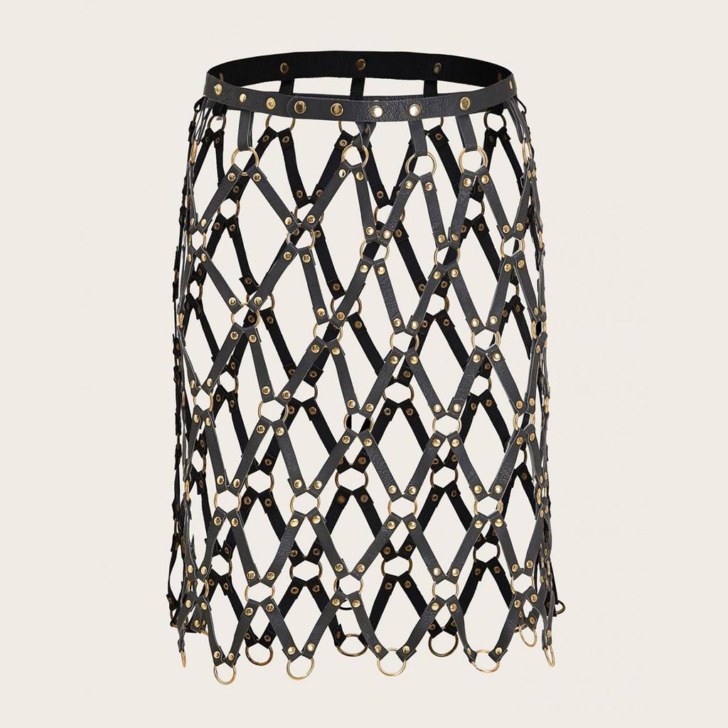 Trendy Faux Leather Waist Belt With Snap Closure For Daily Fashion Accessories