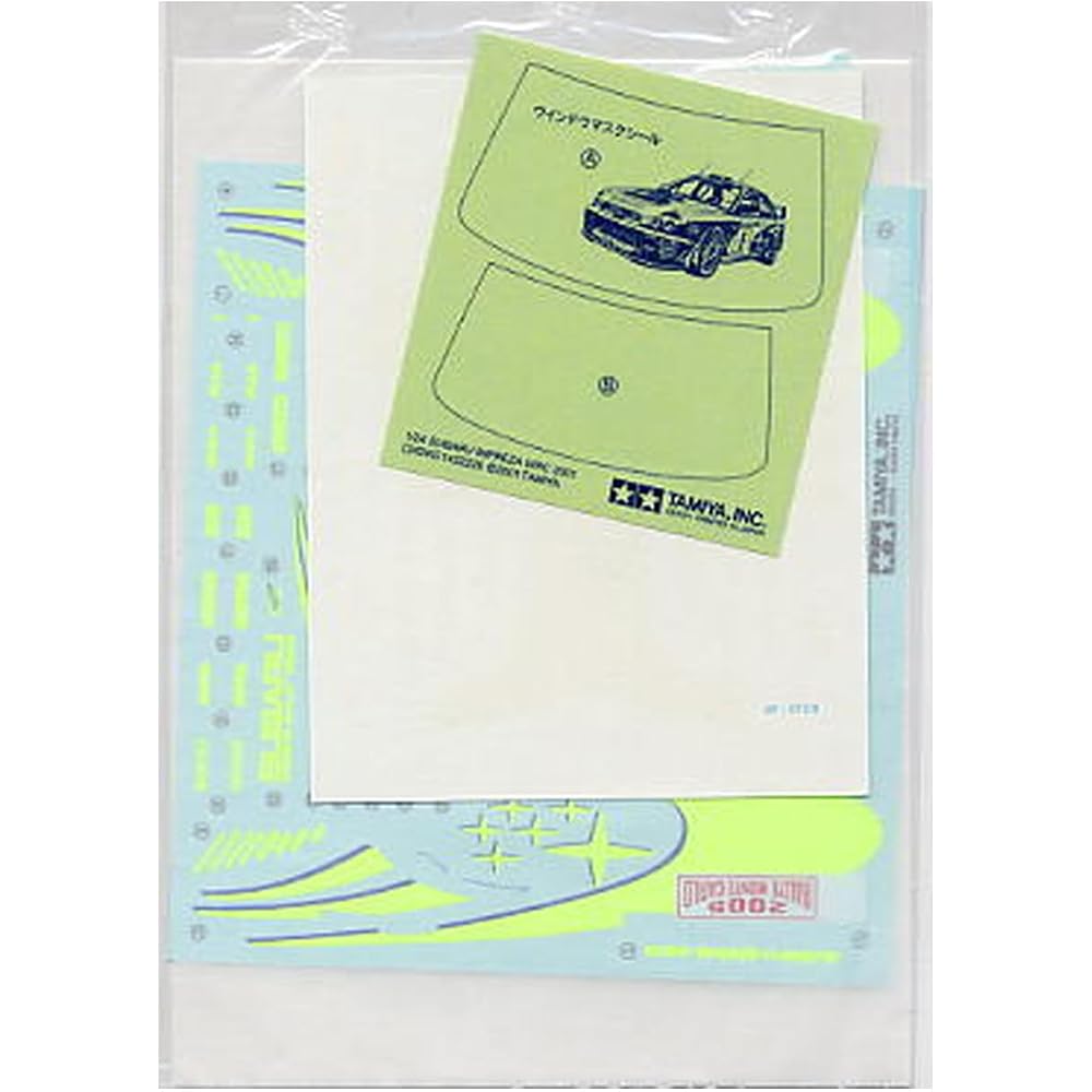 Tamiya 1/24 Sports Car Series No. 281 Subaru Impreza WRC Monte Carlo 2005 Model Car 24281